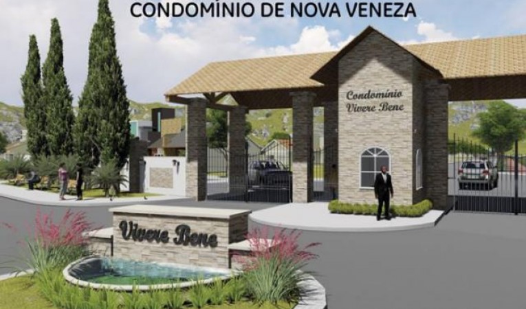 Cond. fechado em Nova Veneza R$ 410,00 mensais