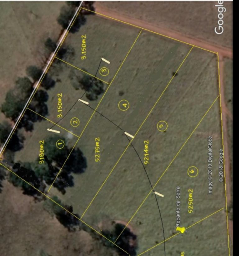 Chácaras Recanto da Serra, 3200m2 a 5200m2, Nova Veneza